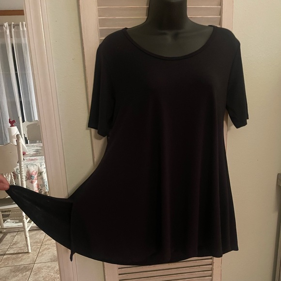 Lula roe shirt black XXS - Picture 1 of 6
